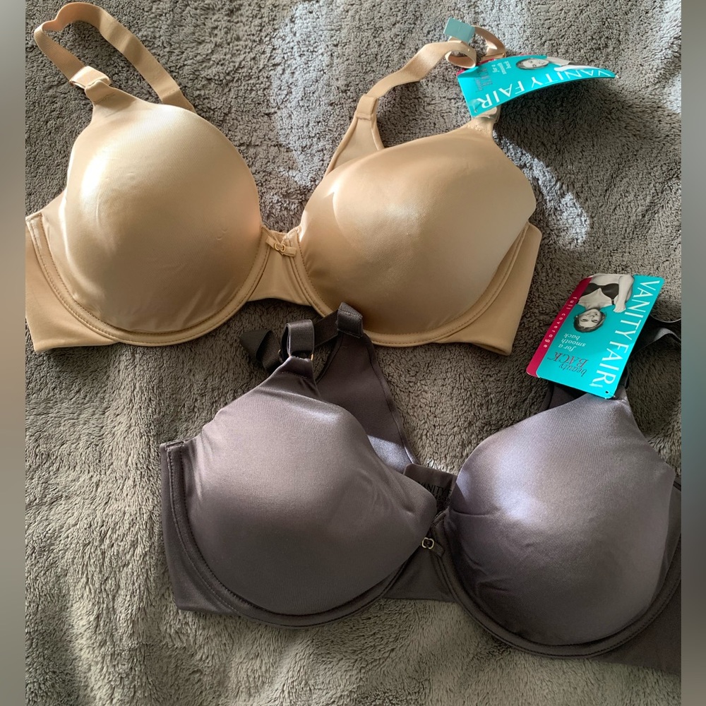 two NWT Vanity Fair bras